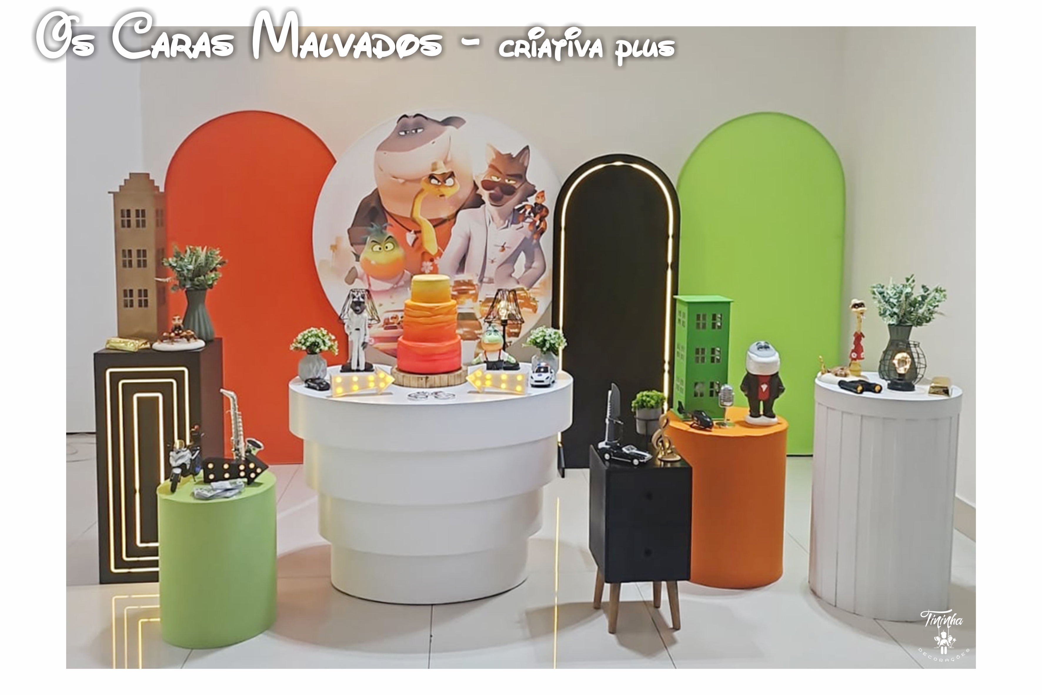 Os Caras Malvados - Criativa Plus